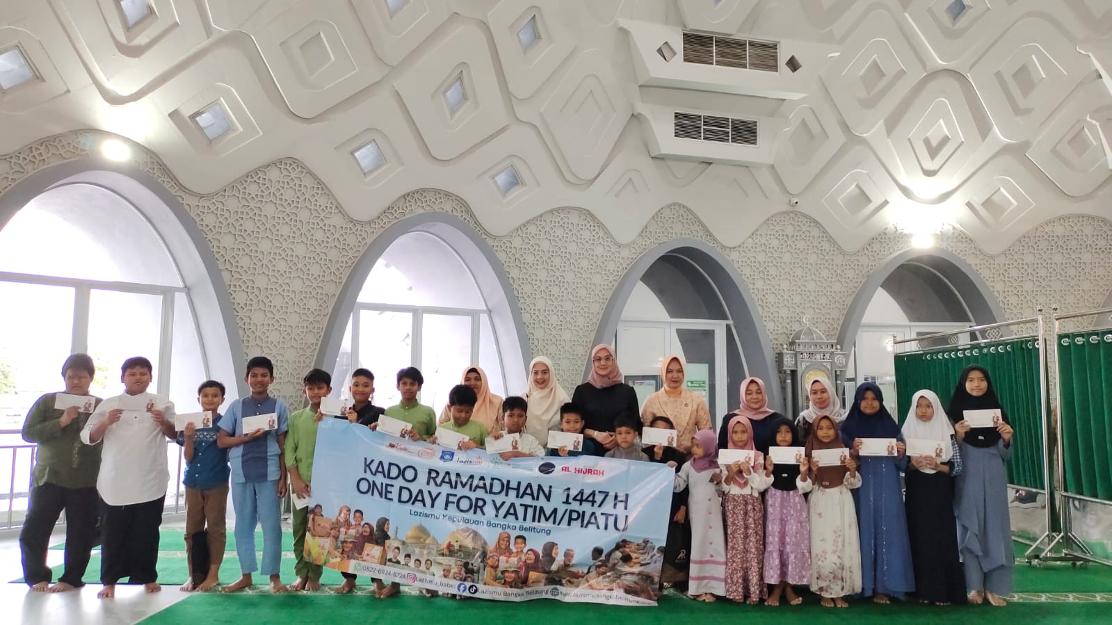 LAZISMU BABEL GELAR PROGRAM RAMADAN 1447 H “ONE DAY FOR YATIM/PIATU”, AJAK 20 ANAK YATIM/PIATU RASAKAN KEBAHAGIAAN RAMADAN